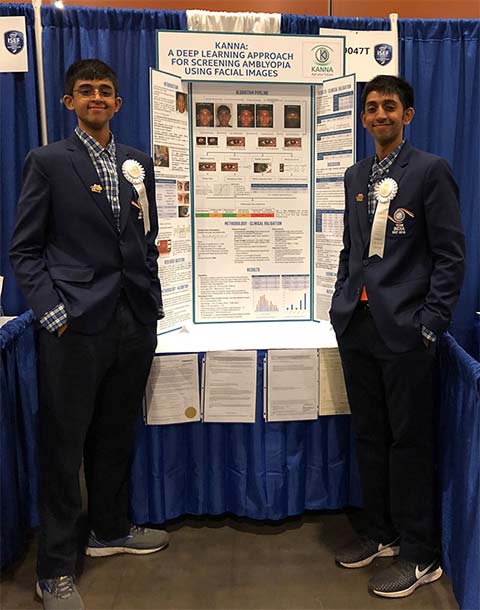 Kanna at Intel ISEF 2019 - 1