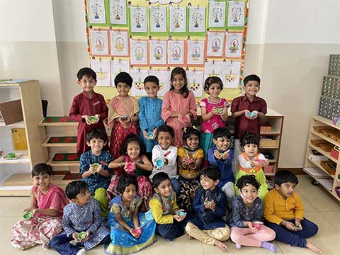 Montessori Diwali Celebrations 2022 - 1