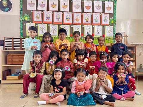 Montessori Diwali Celebrations 2022 - 6