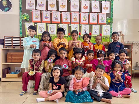 Montessori Diwali Celebrations 2022 - 6