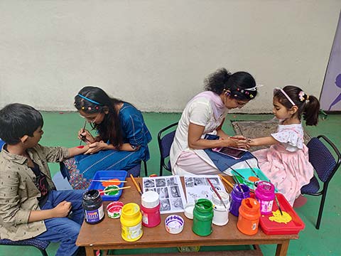 Kindergarten Diwali and Christmas celebrations 2023 - 2