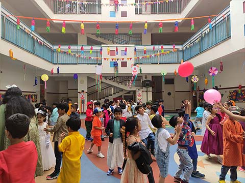 Kindergarten Diwali and Christmas celebrations 2023 - 3