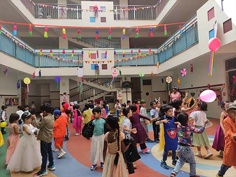 Kindergarten Diwali and Christmas celebrations 2023 - 4
