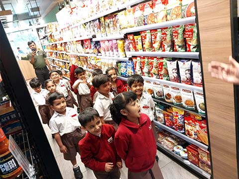 KG1 Supermarket Visit - 2