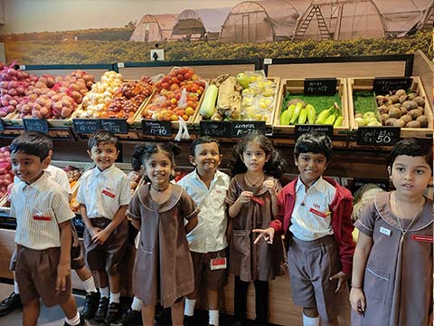 KG1 Supermarket Visit - 5