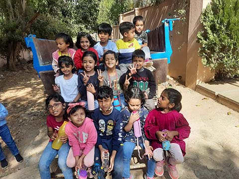 Montessori visit to farm - 14