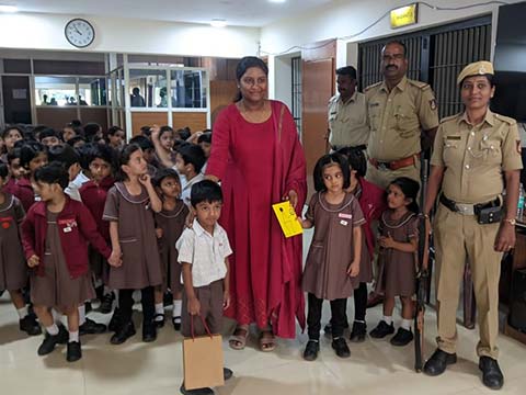KG 2 Field trip to Police Station - 9