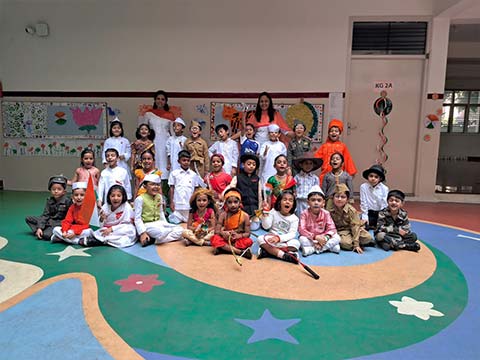 KG Independence Day celebration - 2