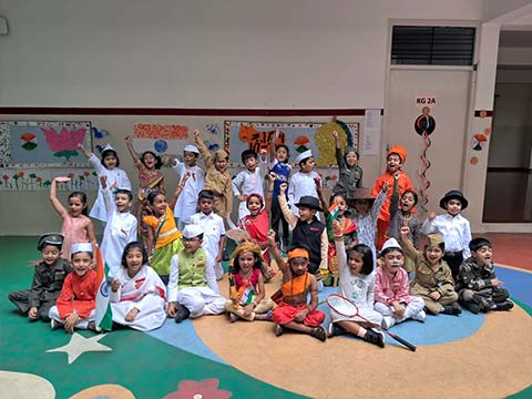 KG Independence Day celebration - 3