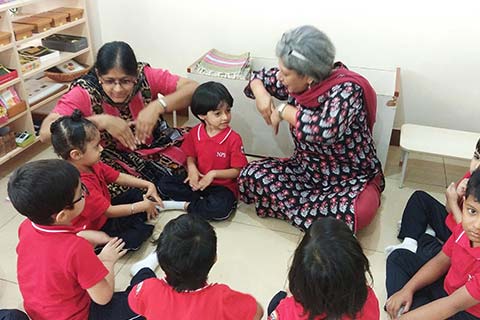 Montessori first day, 2024 - 13