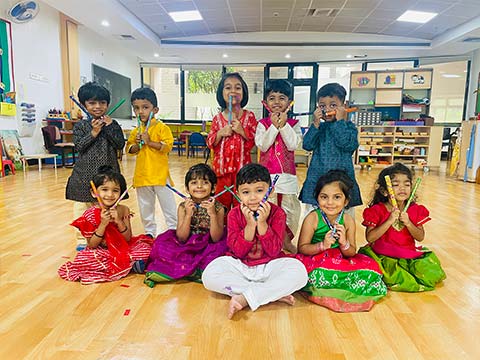 Montessori Dasara celebration 2025 - 3