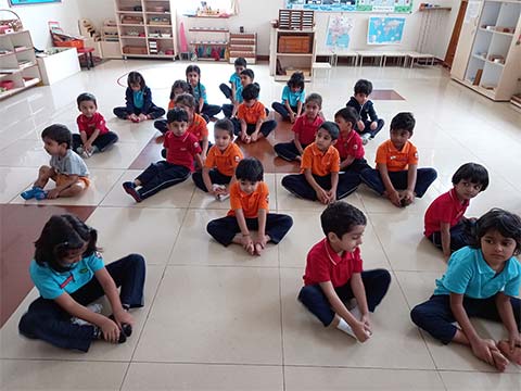 Yoga Day in Montessori, 2025 - 10