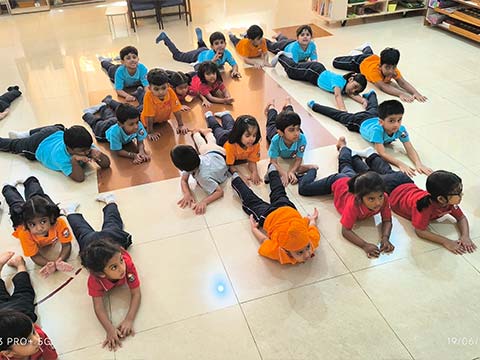 Yoga Day in Montessori, 2025 - 13