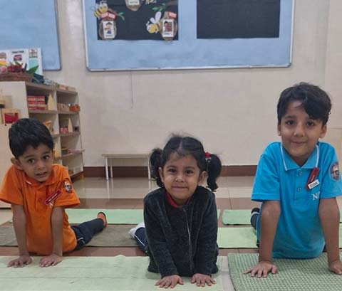 Yoga Day in Montessori, 2025 - 2