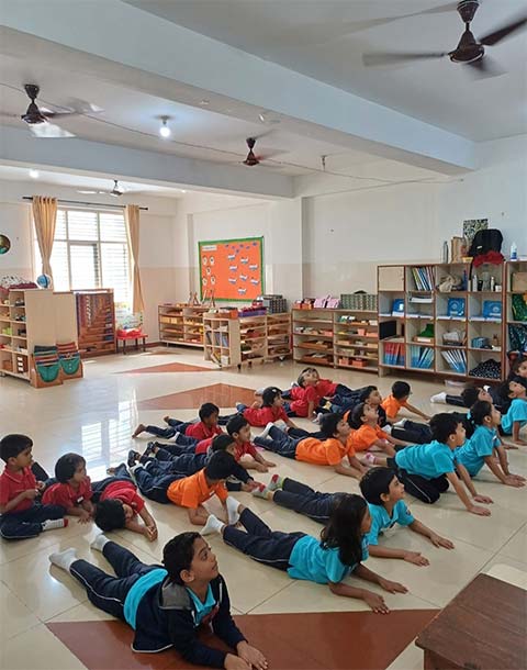 Yoga Day in Montessori, 2025 - 4