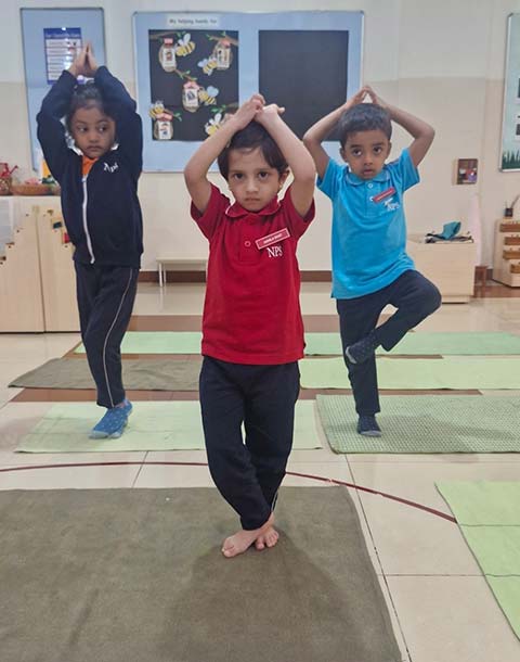 Yoga Day in Montessori, 2025 - 6