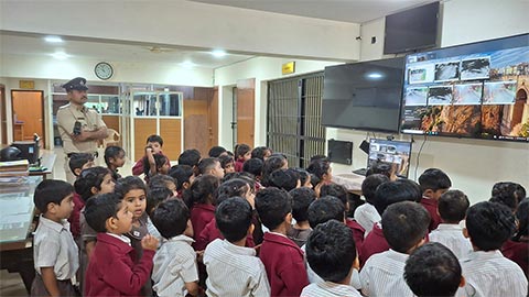 KG 1 Field trip to Police station - 1