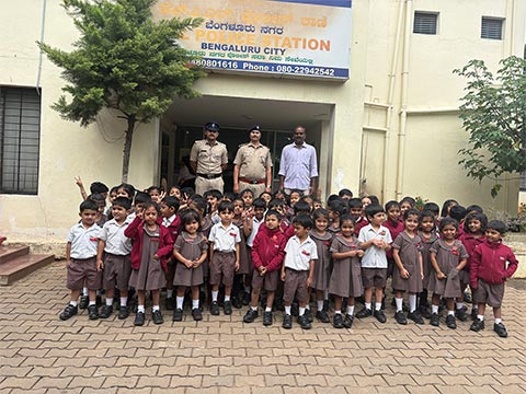 KG 1 Field trip to Police station - 4